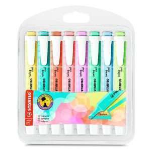 Resaltadores Stabilo Swing Cool Pastel 8 Colores