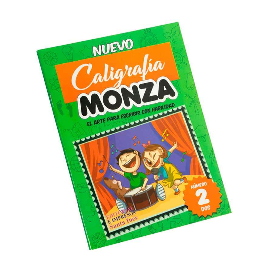 Cuaderno De Caligrafia Monza 2 - Librería y distribuidora Marlon