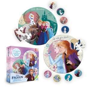 Rompecabezas De 25 Piezas Doble Cara Frozen