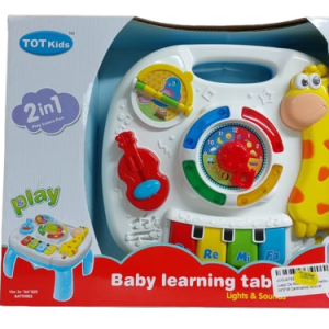 Baby Learning Table - Mesa De Aprendizaje Infantil