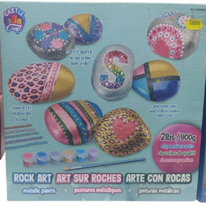 Rock Painting Kit - Kit De Arte Con Rocas