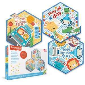 Rompecabezas De 30,52 Y 80 Piezas Progresivo Fisher-Price