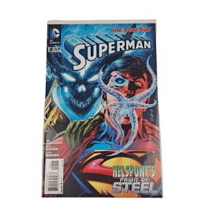 Comic Dc Superman The New 52 H'Elspont`S Pawn Of Steel No.8